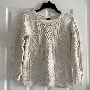 S GAP Woven Sweater